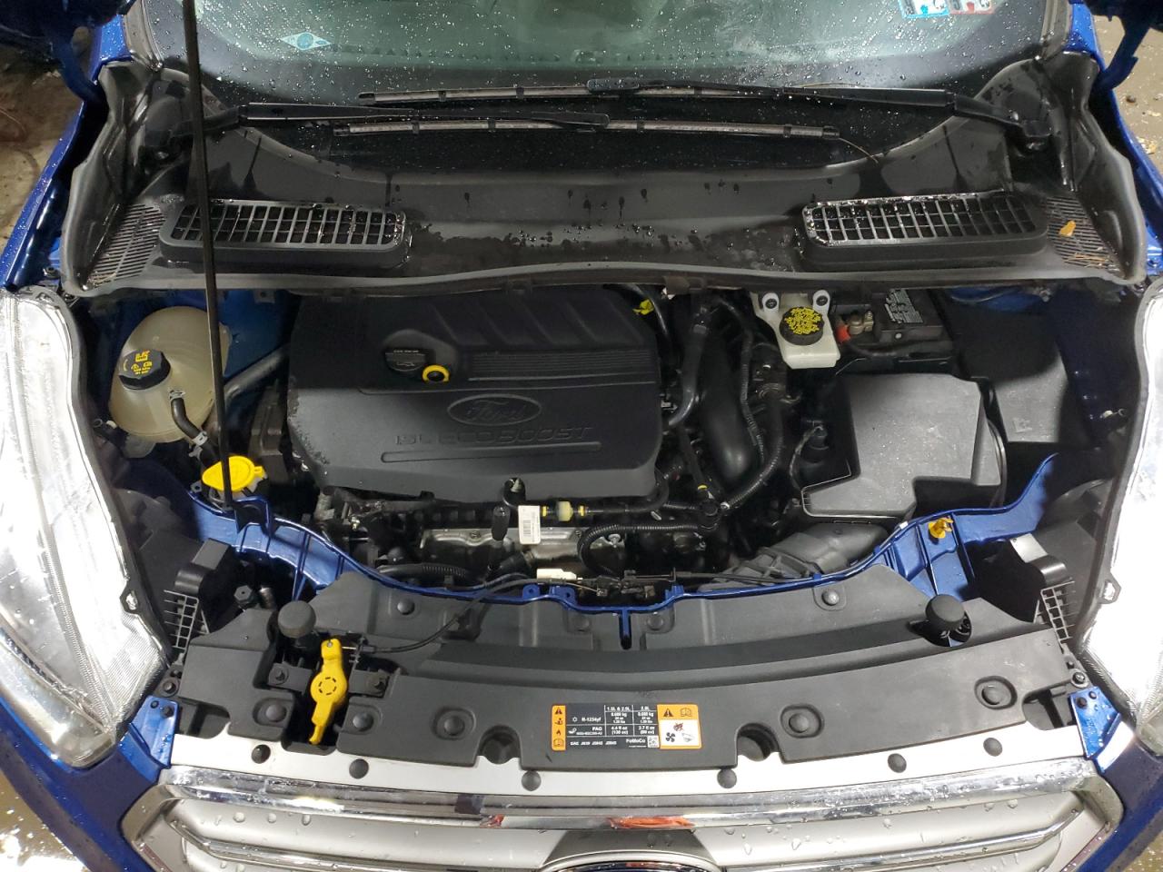 2017 Ford Escape VIN 1FMCU9GD2HUD90579 Copart auction photo, rear end / front end damage thumbnail 12