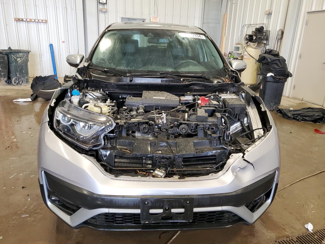 2020 Honda CR-V VIN 5J6RW2H87LL040875 Copart auction photo, front end damage thumbnail 5