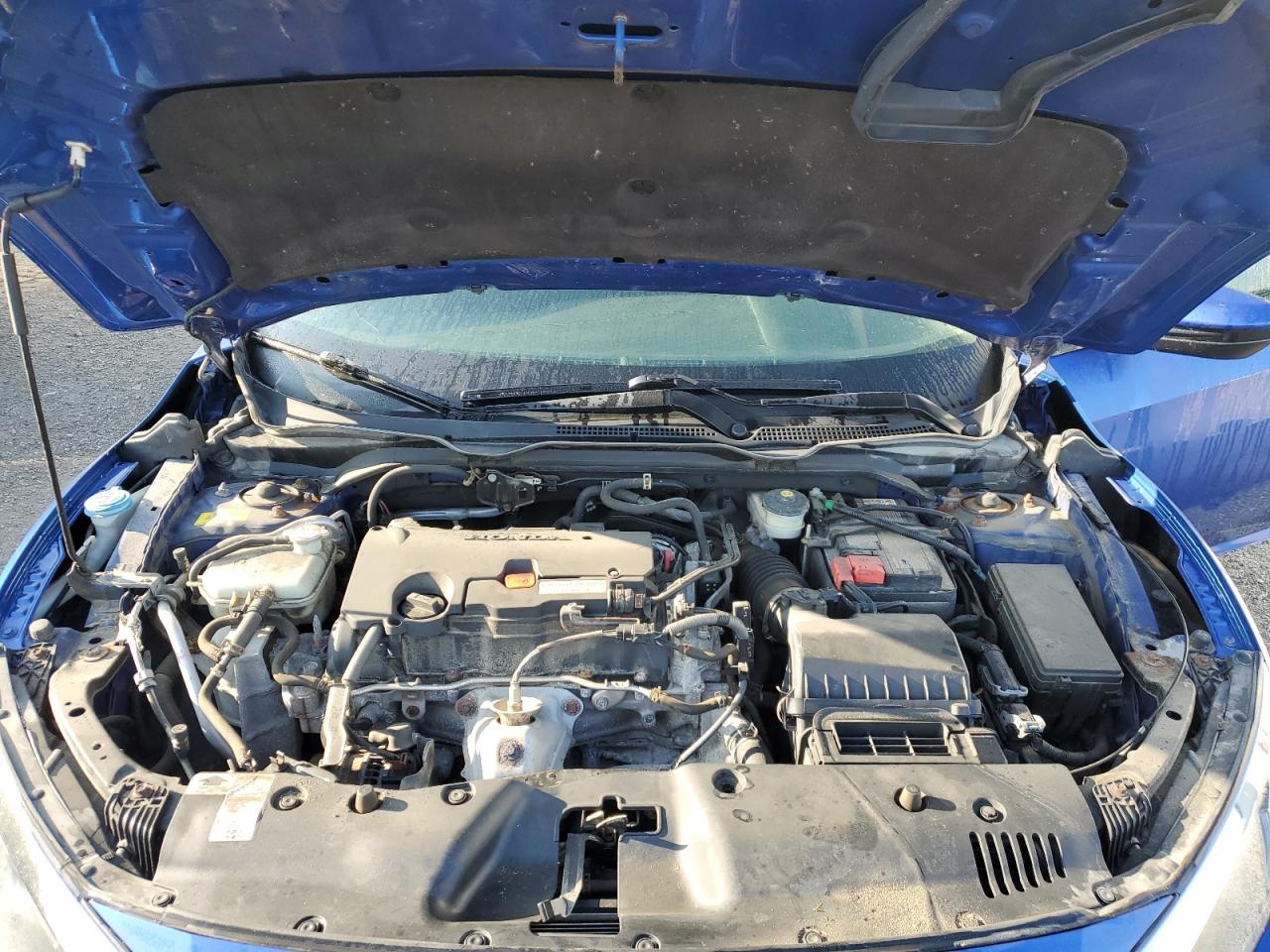 2018 Honda Civic VIN 2HGFC2E57JH003249 Copart auction photo, rear end damage thumbnail 11