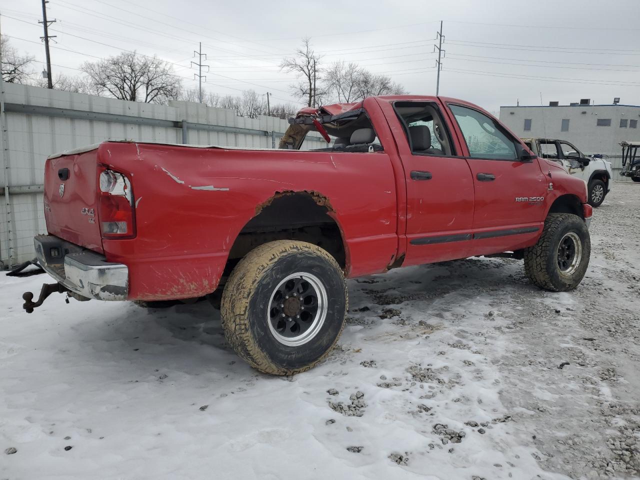 2006 Dodge RAM VIN 3D7KS28C16G135933 Copart auction photo, rollover damage thumbnail 3