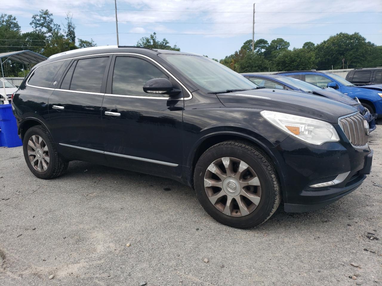 2016 Buick Enclave VIN 5GAKRBKD9GJ324693 Copart auction photo, front end / rear end damage thumbnail 4