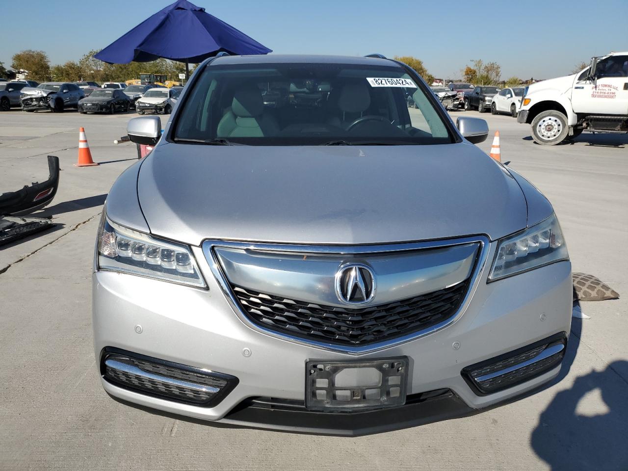 2015 Acura MDX VIN 5FRYD3H88FB014739 Copart auction photo, rear end damage thumbnail 5