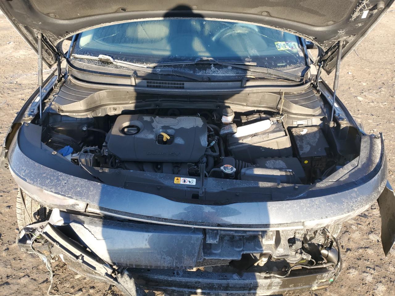 2020 KIA Soul VIN KNDJ63AU9L7055905 Copart auction photo, front end damage thumbnail 12