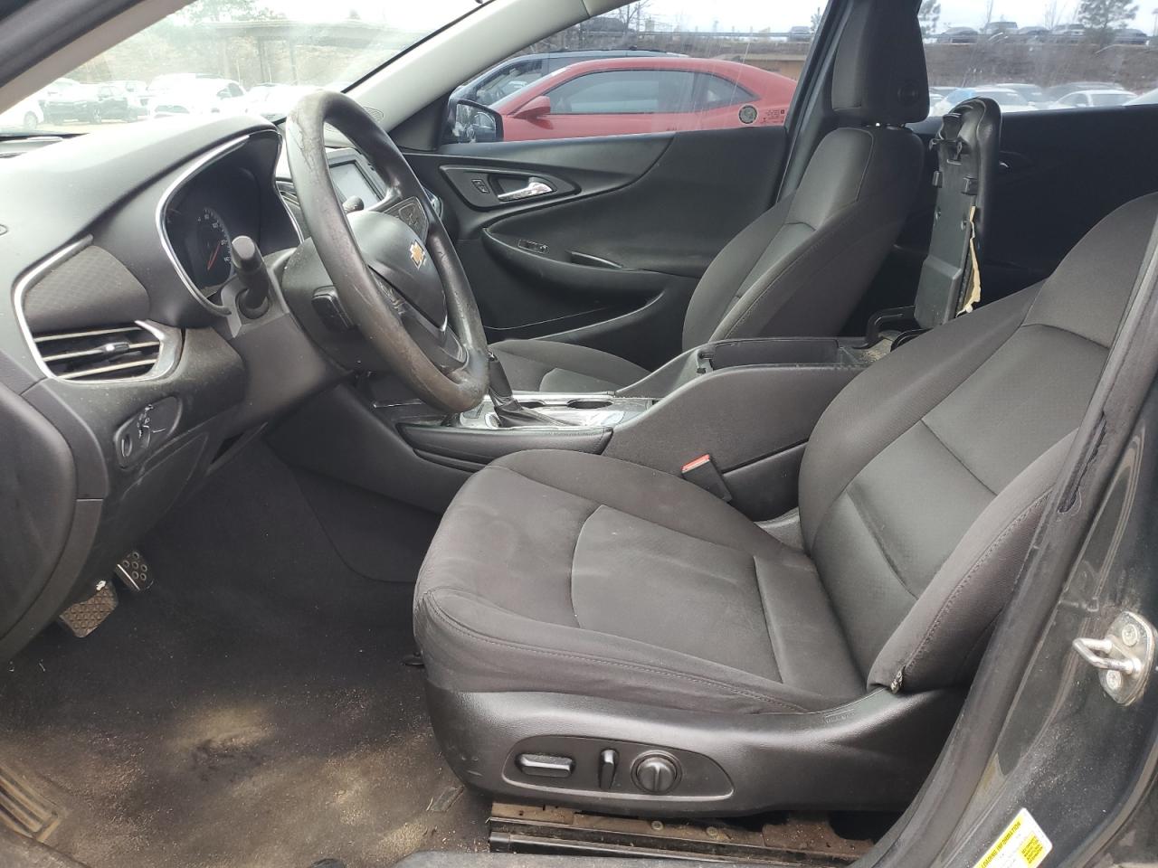 2017 Chevrolet Malibu VIN 1G1ZE5ST7HF183749 Copart auction photo, front end / side damage thumbnail 7