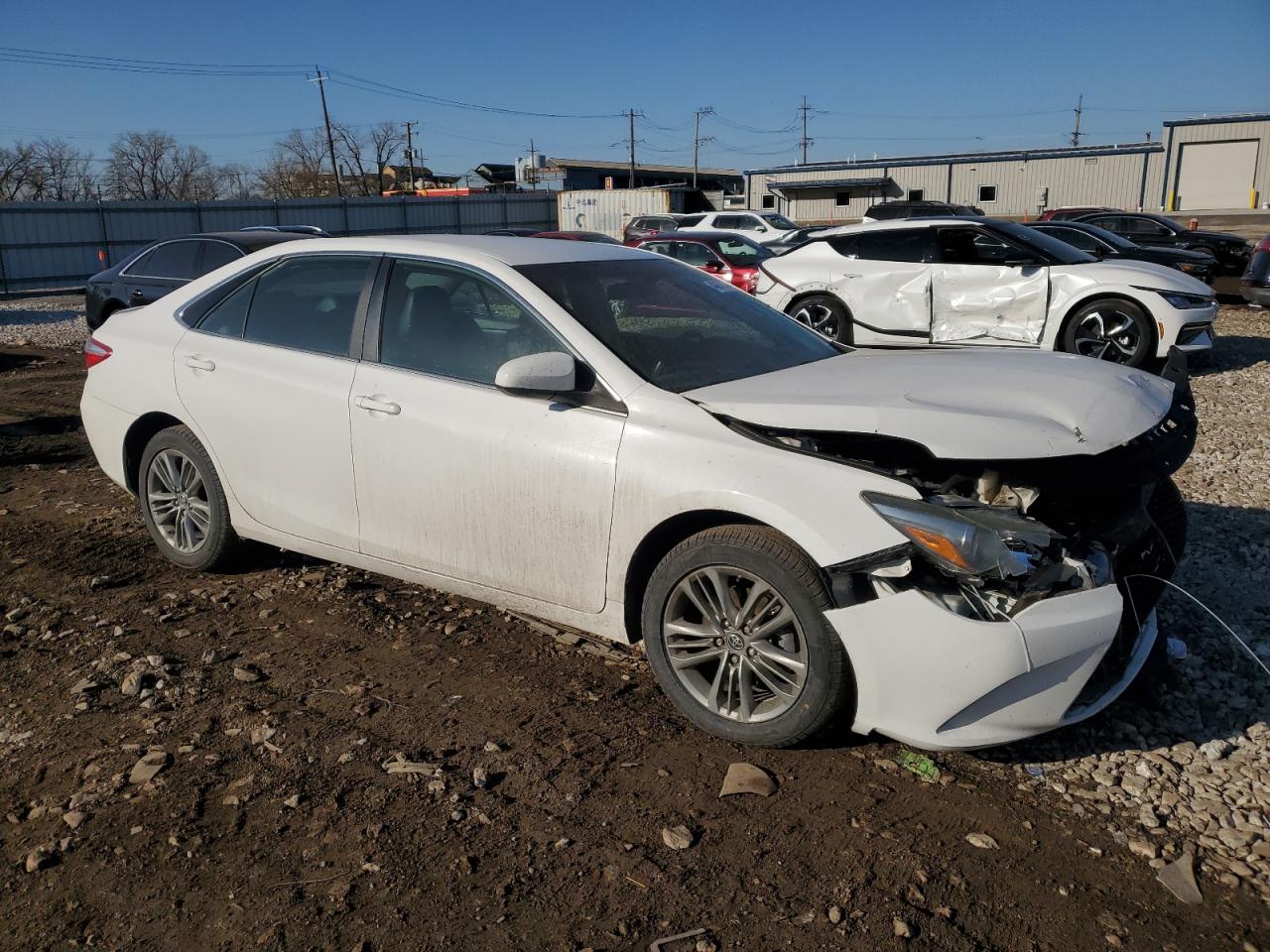 2016 Toyota Camry VIN 4T1BF1FK2GU131659 Copart auction photo, front end / rear end damage thumbnail 4