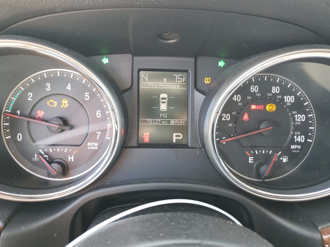 2013 Jeep Grand Cherokee VIN 1C4RJEBG6DC520591 Copart auction photo, front end damage thumbnail 9