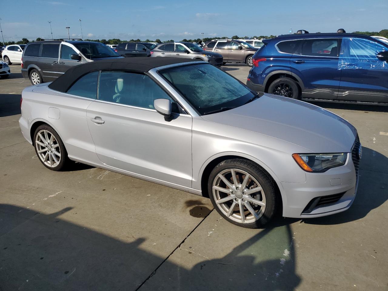 2015 Audi A3 VIN WAU6CLFF5F1053078 Copart auction photo, water/flood damage thumbnail 4