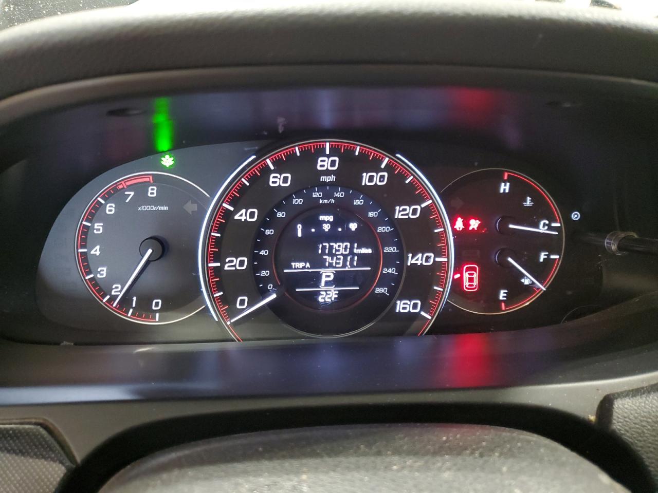 2015 Honda Accord VIN 1HGCR2F56FA239235 Copart auction photo, front end damage thumbnail 9