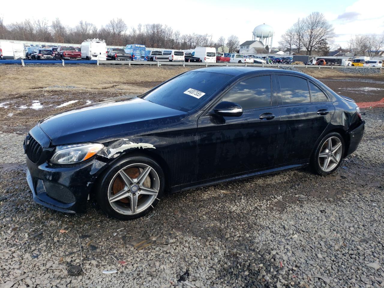 2016 Mercedes-Benz C-klasse VIN WDDWF4KB2GR143087