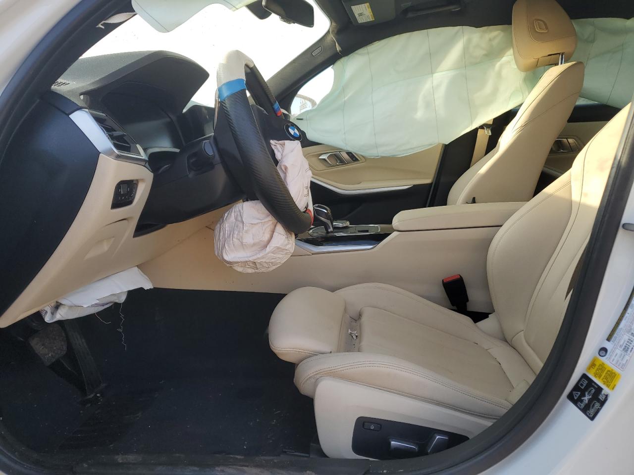 2019 BMW 3er VIN WBA5R7C55KAJ82378 Copart auction photo, frame damage / front end damage thumbnail 7