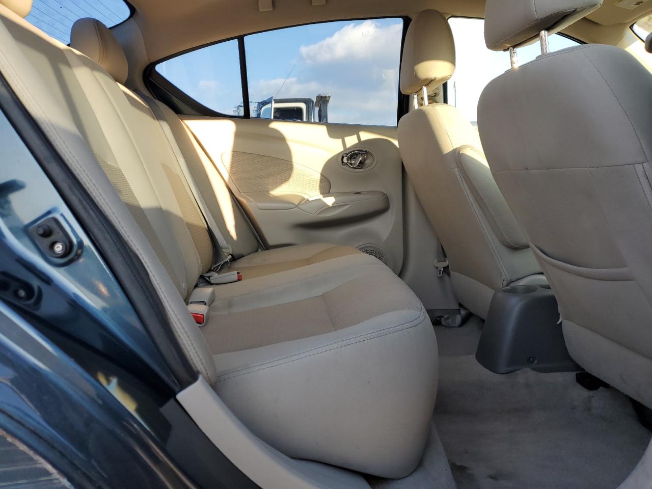 2015 Nissan Versa VIN 3N1CN7AP4FL837190 Copart auction photo, front end / side damage thumbnail 10