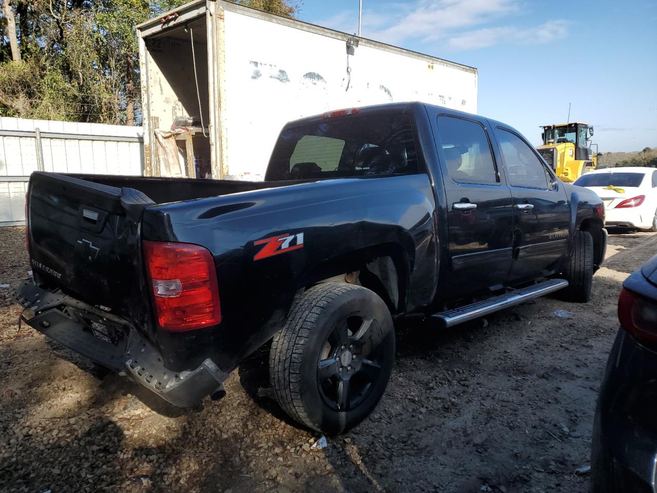 2013 Chevrolet Silverado VIN 3GCPCSE04DG134912 Copart auction photo, rear end damage thumbnail 3