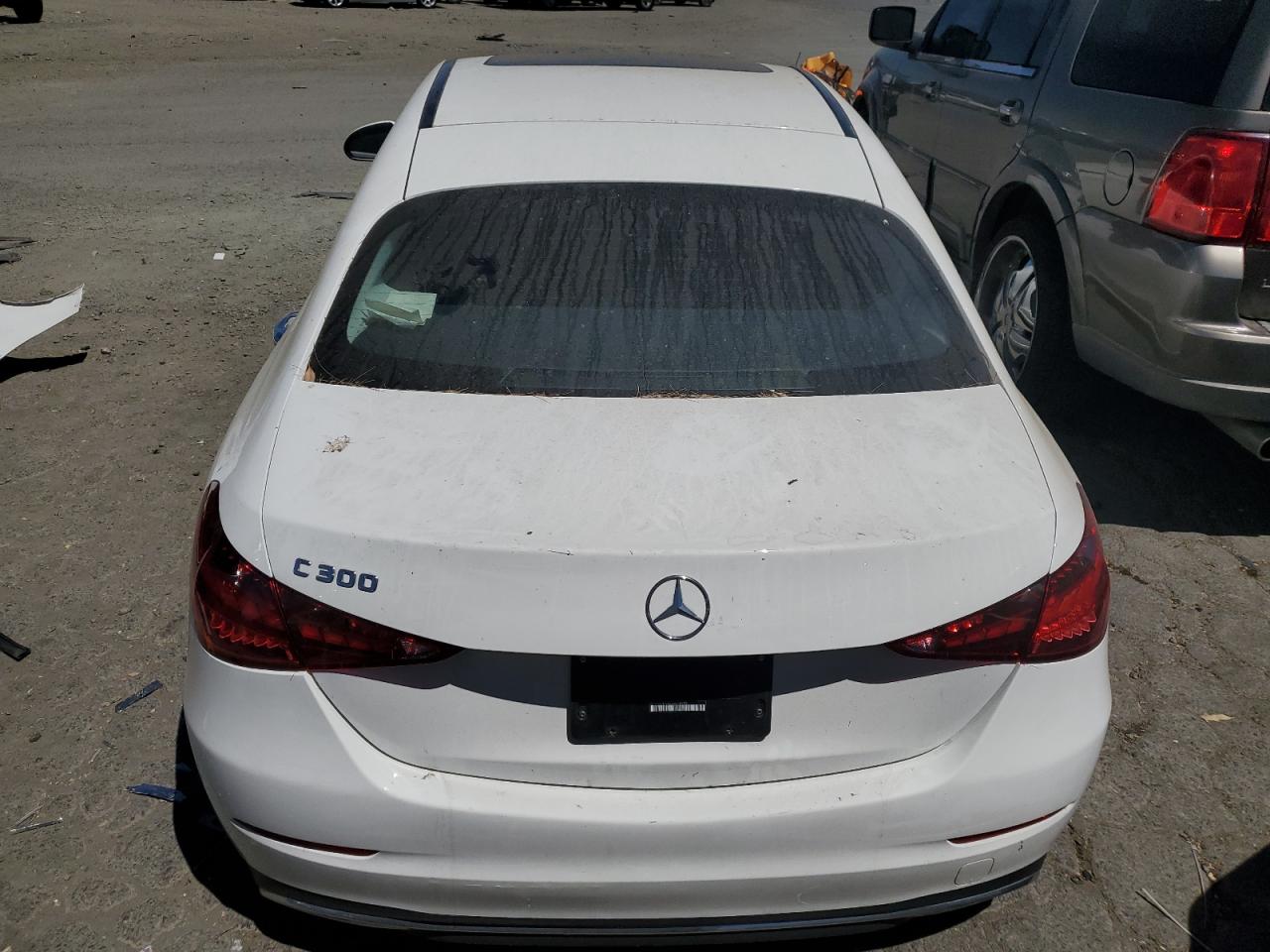 2022 Mercedes-Benz C-klasse VIN W1KAF4GB3NR016946 Copart auction photo, front end / undercarriage damage thumbnail 6