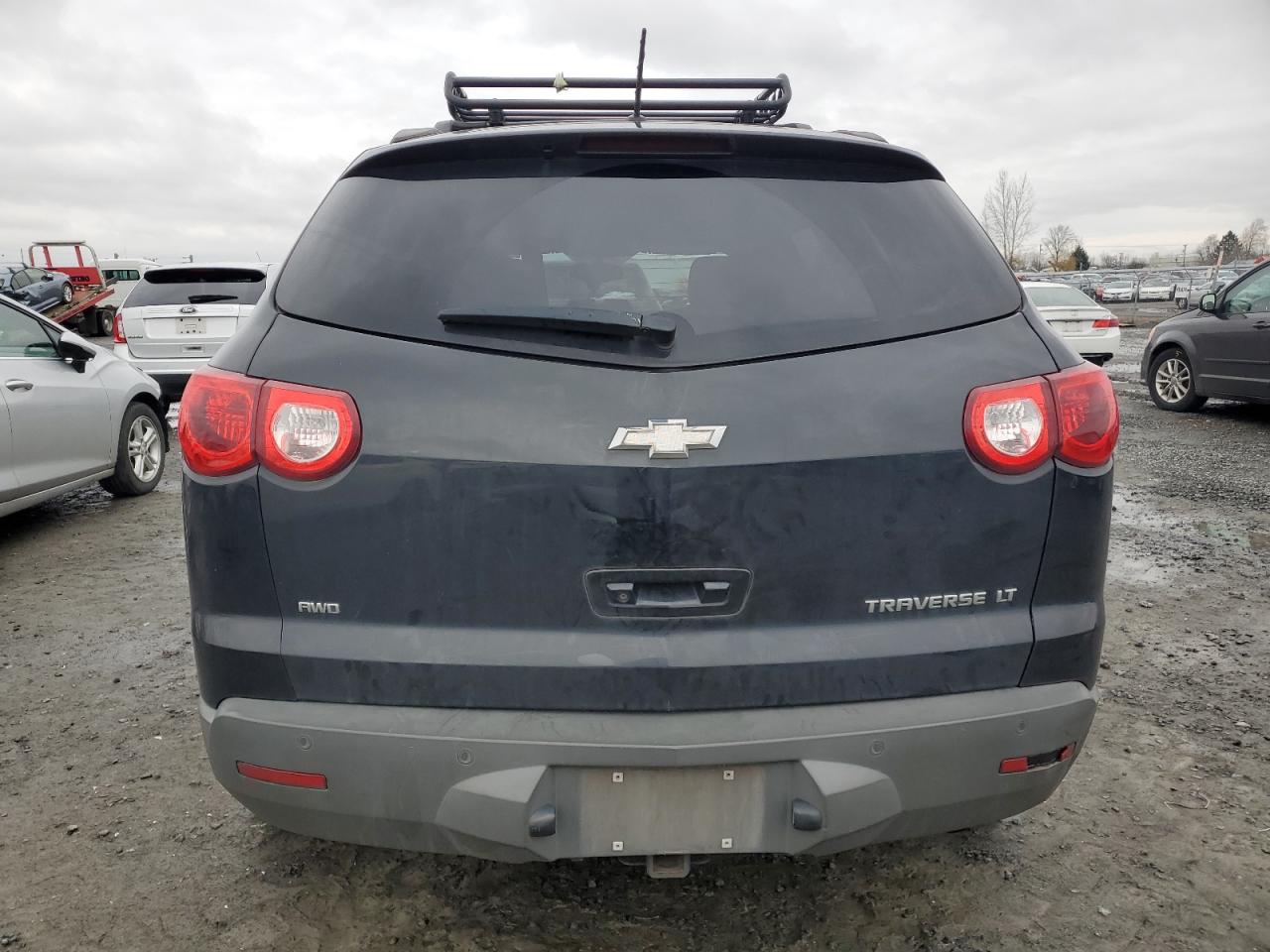 2012 Chevrolet Traverse VIN 1GNKVJED6CJ322871 Copart auction photo, front end damage thumbnail 6