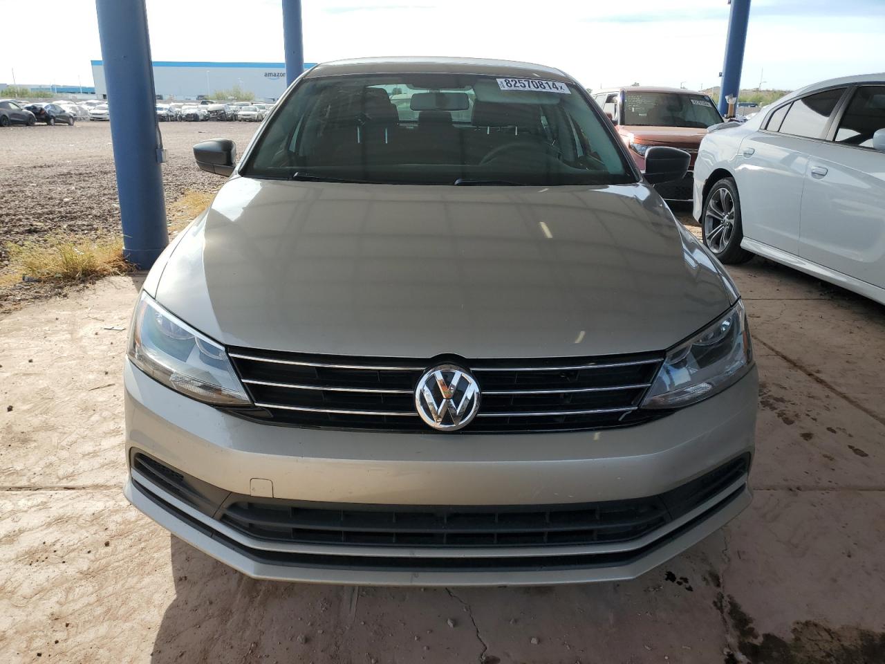 2015 Volkswagen Jetta VIN 3VWD17AJXFM403632 Copart auction photo, rear end damage thumbnail 5