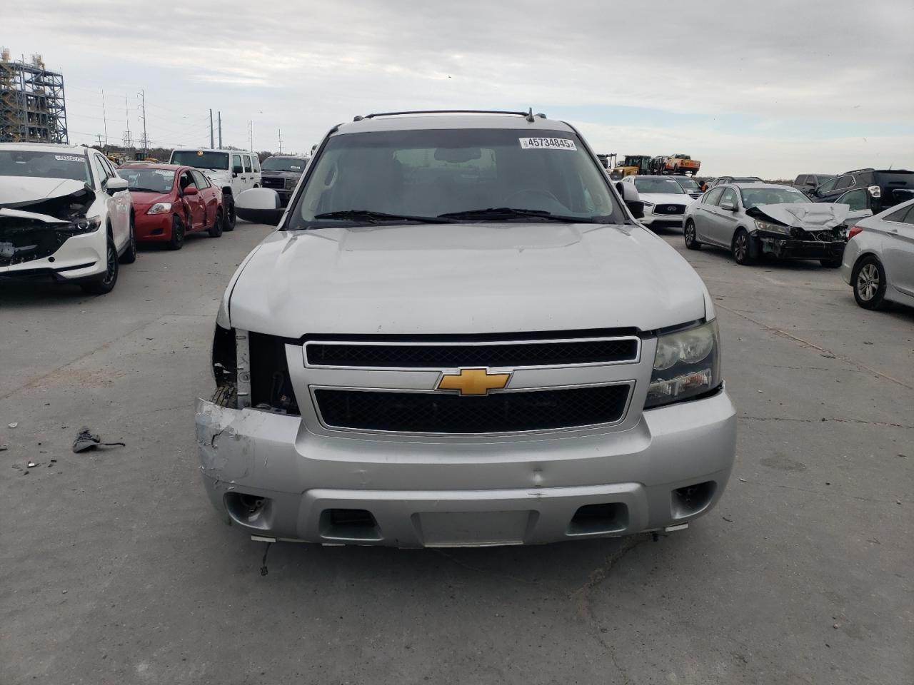2012 Chevrolet Suburban VIN 1GNSCJE06CR132329 Copart auction photo, front end damage thumbnail 5