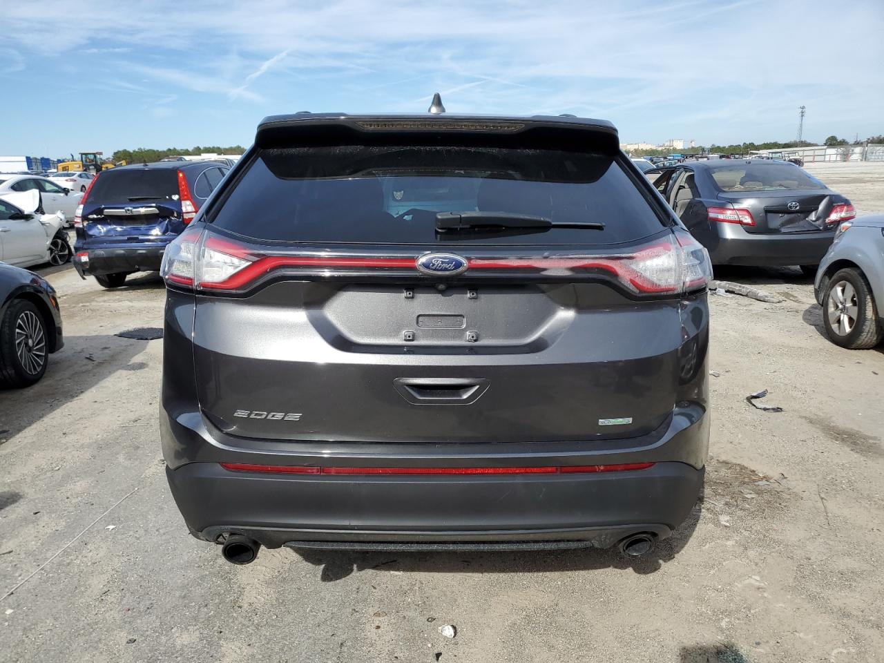 2016 Ford Edge VIN 2FMPK3G99GBC30087 Copart auction photo, front end damage thumbnail 6