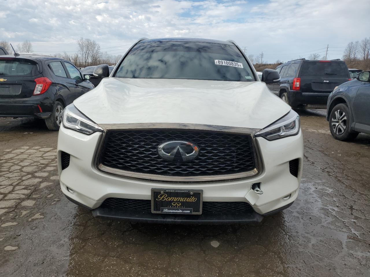 2021 Infiniti QX50 VIN 3PCAJ5BB5MF101099 Copart auction photo, mechanical damage thumbnail 5