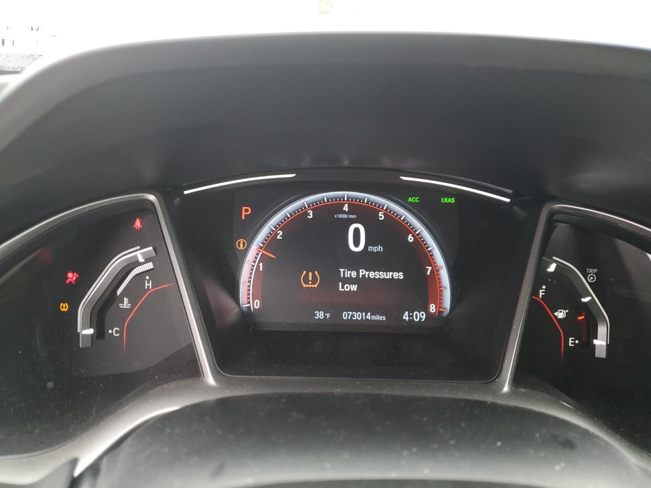 2020 Honda Civic VIN 19XFC2F85LE026227 Copart auction photo, front end damage thumbnail 9