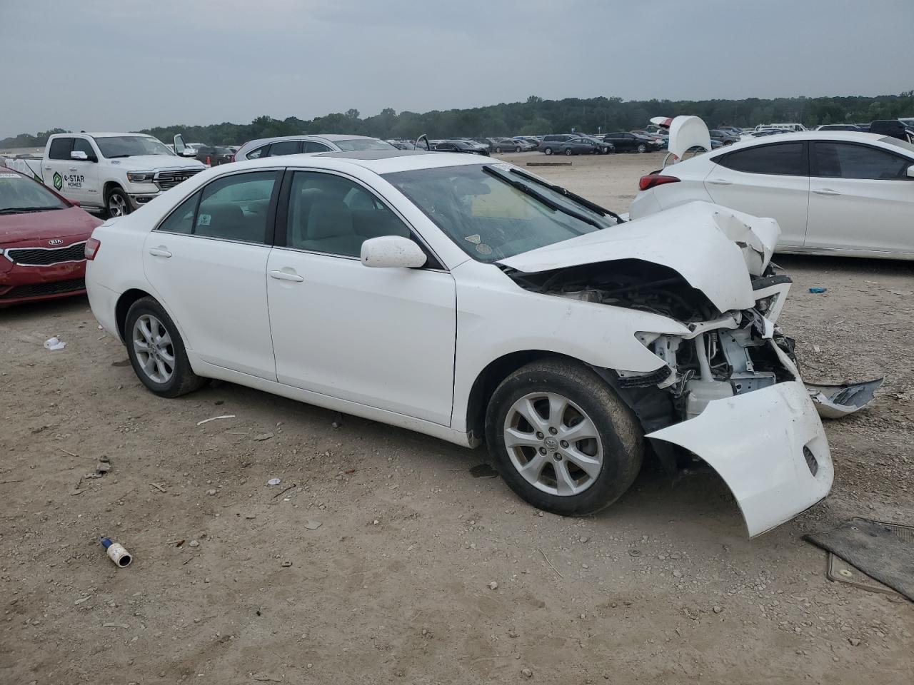 2011 Toyota Camry VIN 4T4BF3EK4BR090821 Copart auction photo, front end damage thumbnail 4