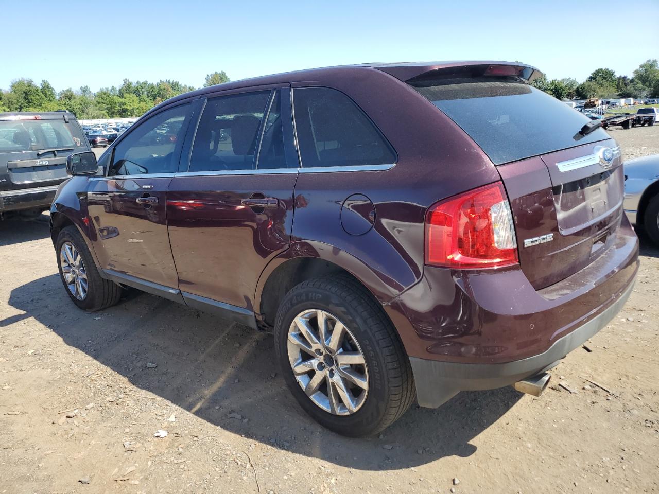 2011 Ford Edge VIN 2FMDK3KC0BBA57364 Copart auction photo, front end damage thumbnail 2