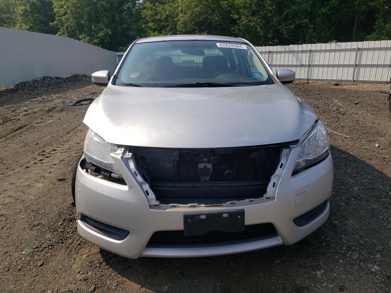 2015 Nissan Sentra VIN 3N1AB7AP7FY279029 Copart auction photo, front end damage thumbnail 5