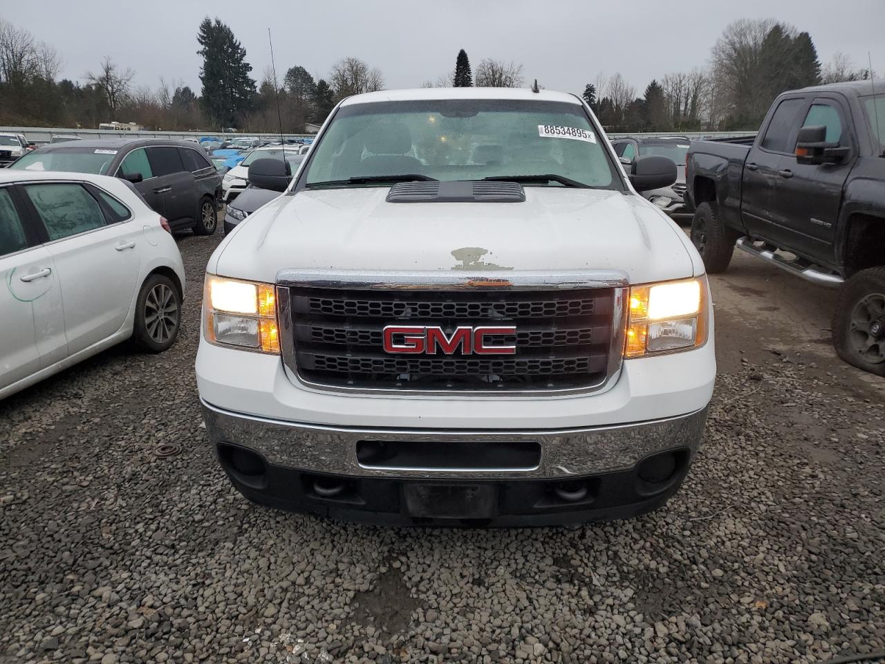 2014 GMC Sierra VIN 1GT01ZCG4EF178055 Copart auction photo, rear end damage thumbnail 5