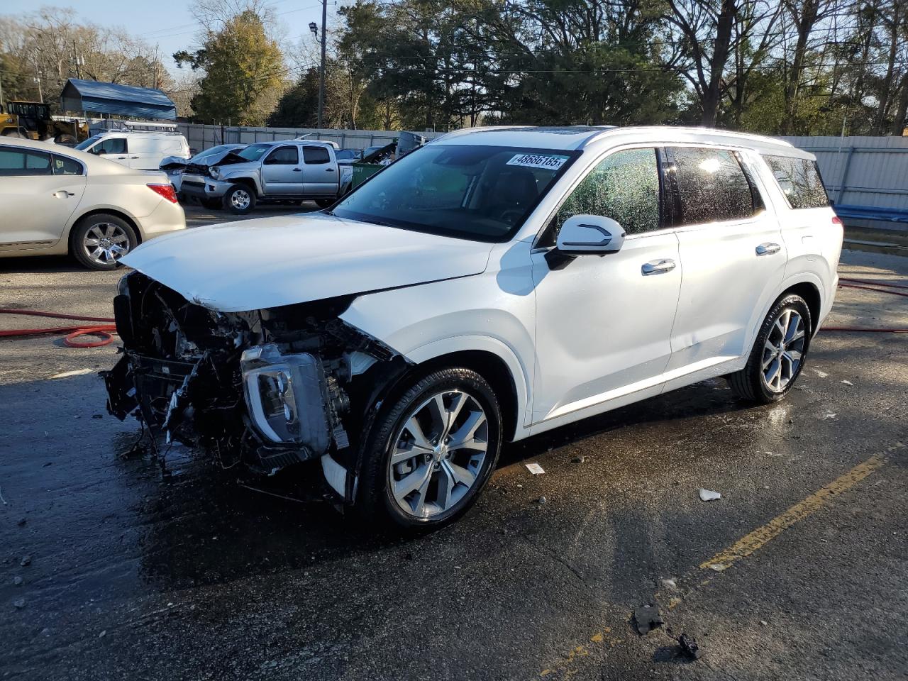 2022 Hyundai Palisade VIN KM8R54HE4NU475405