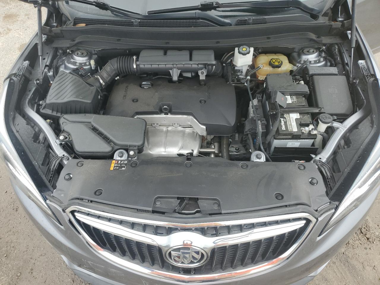 2020 Buick Envision VIN LRBFXBSA6LD156241 Copart auction photo, side / front end damage thumbnail 13