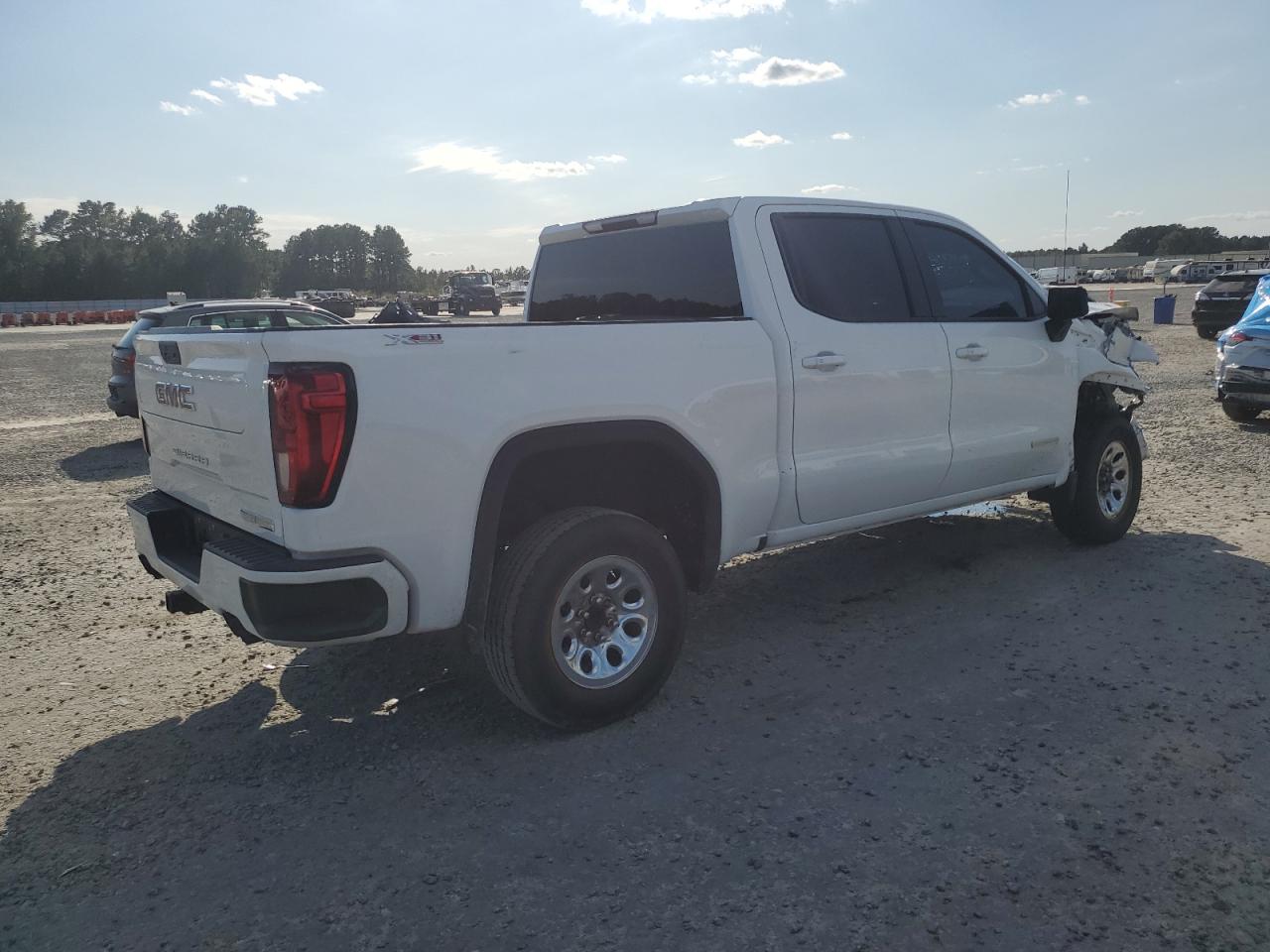2021 GMC Sierra VIN 3GTU9CED0MG441519 Copart auction photo, front end damage thumbnail 3