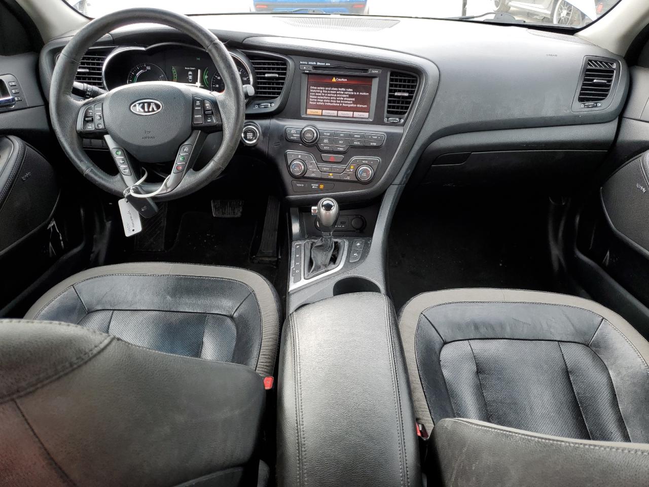 2011 KIA Optima VIN KNAGM4AD2B5001004 Copart auction photo, front end damage thumbnail 8