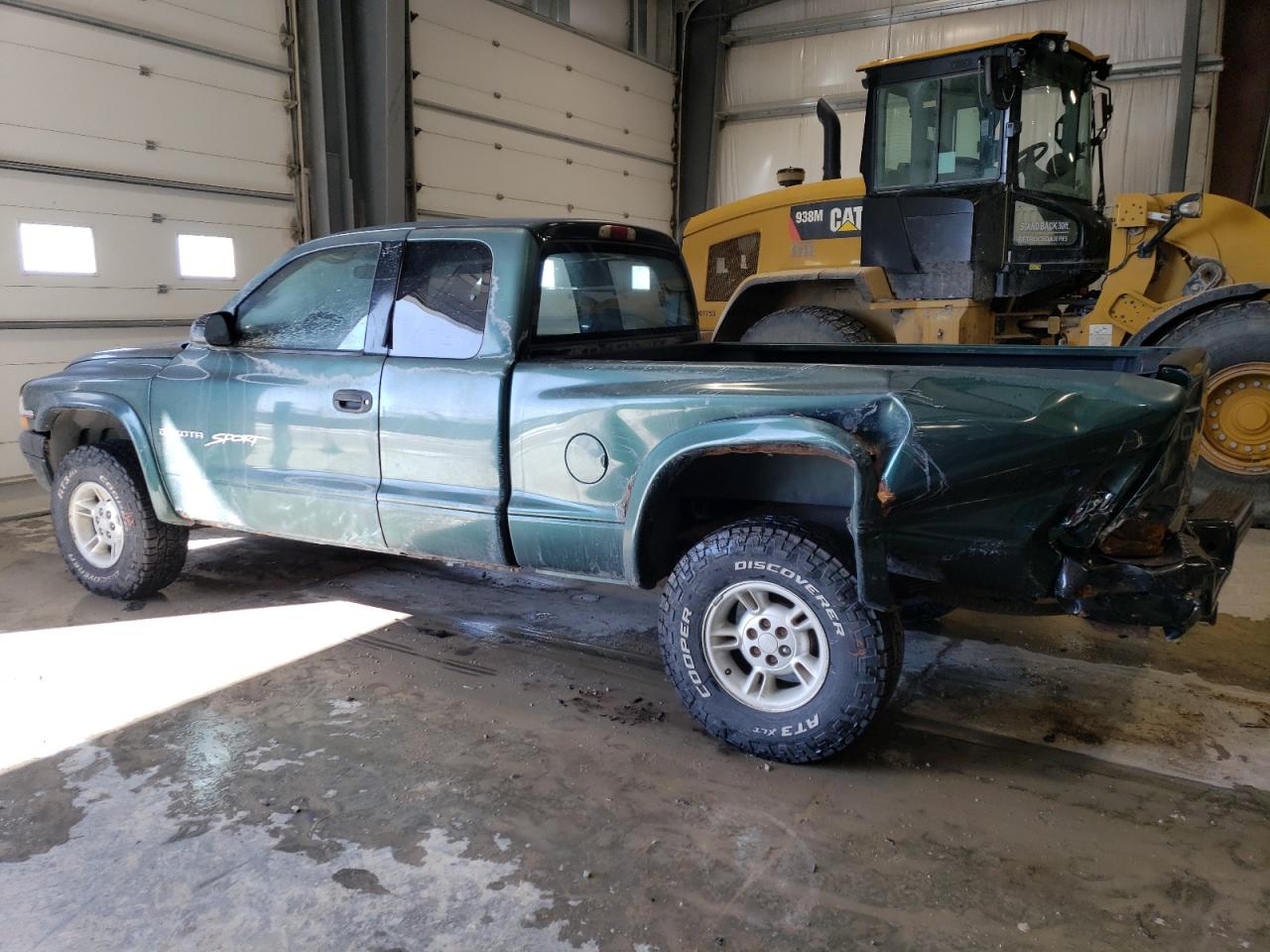 1999 Dodge Dakota VIN 1B7GG22Y9XS149398 Copart auction photo, rear end / hail damage thumbnail 2