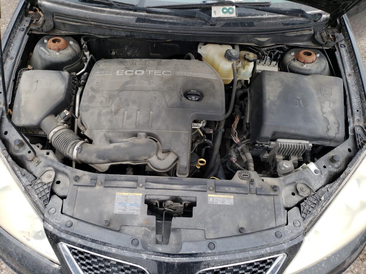 2010 Pontiac G6 VIN 1G2ZA5E09A4119917 Copart auction photo, side / rear end damage thumbnail 11