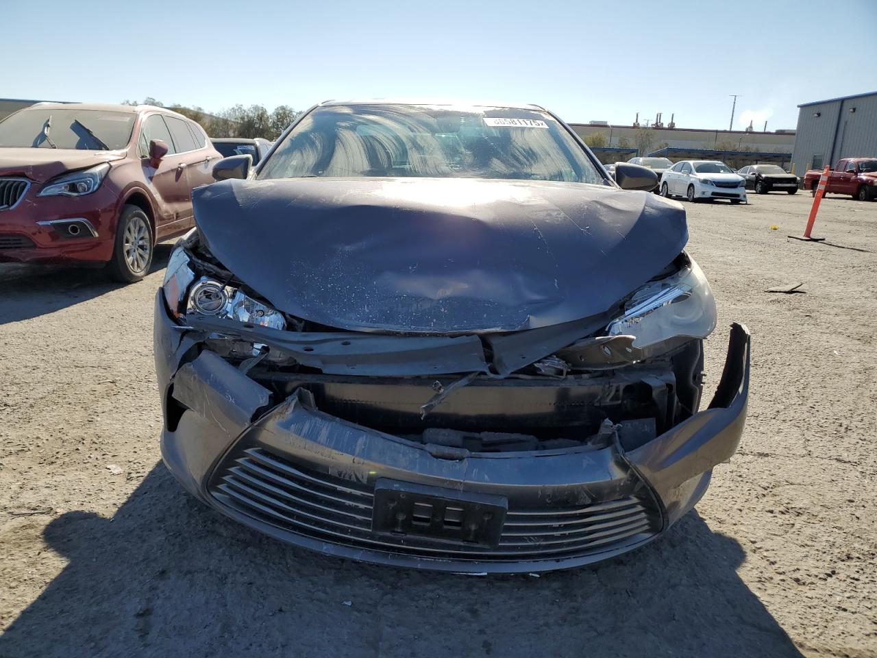 2017 Toyota Camry VIN 4T1BF1FK7HU437984 Copart auction photo, front end damage thumbnail 5