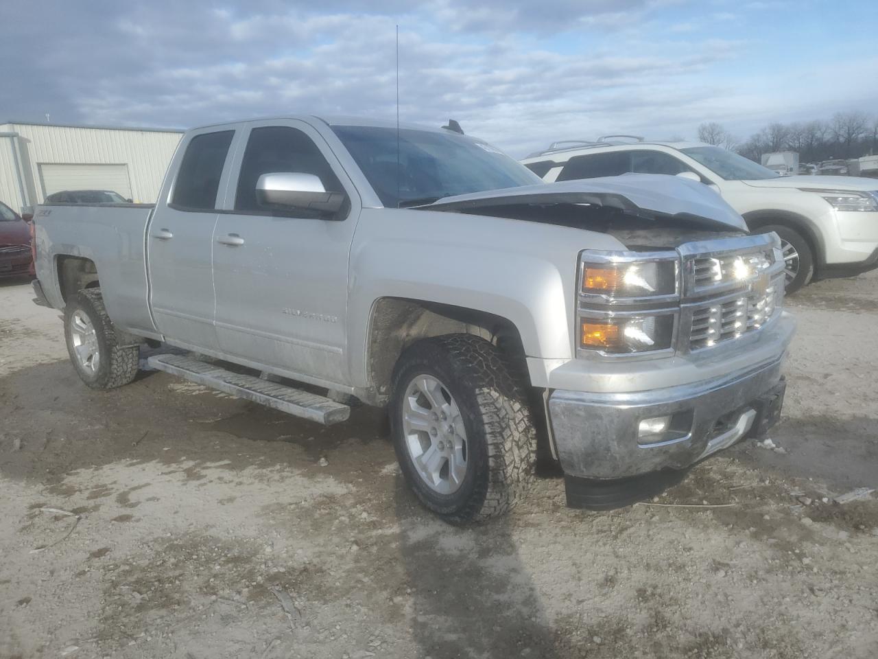 2015 Chevrolet Silverado VIN 1GCVKREC3FZ444680 Copart auction photo, front end damage thumbnail 4