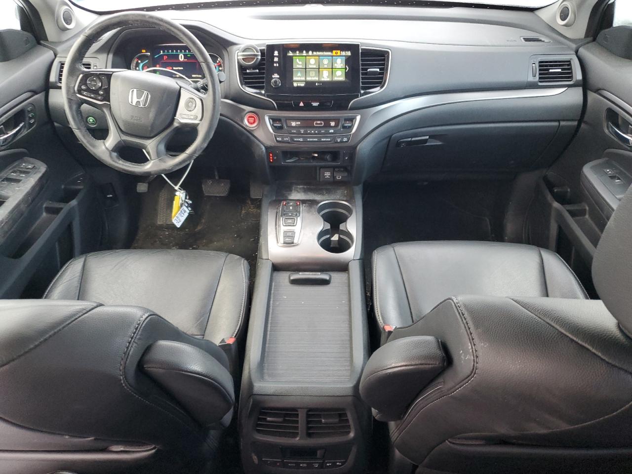 2022 Honda Pilot VIN 5FNYF6H58NB082766 Copart auction photo, mechanical / front end damage thumbnail 8