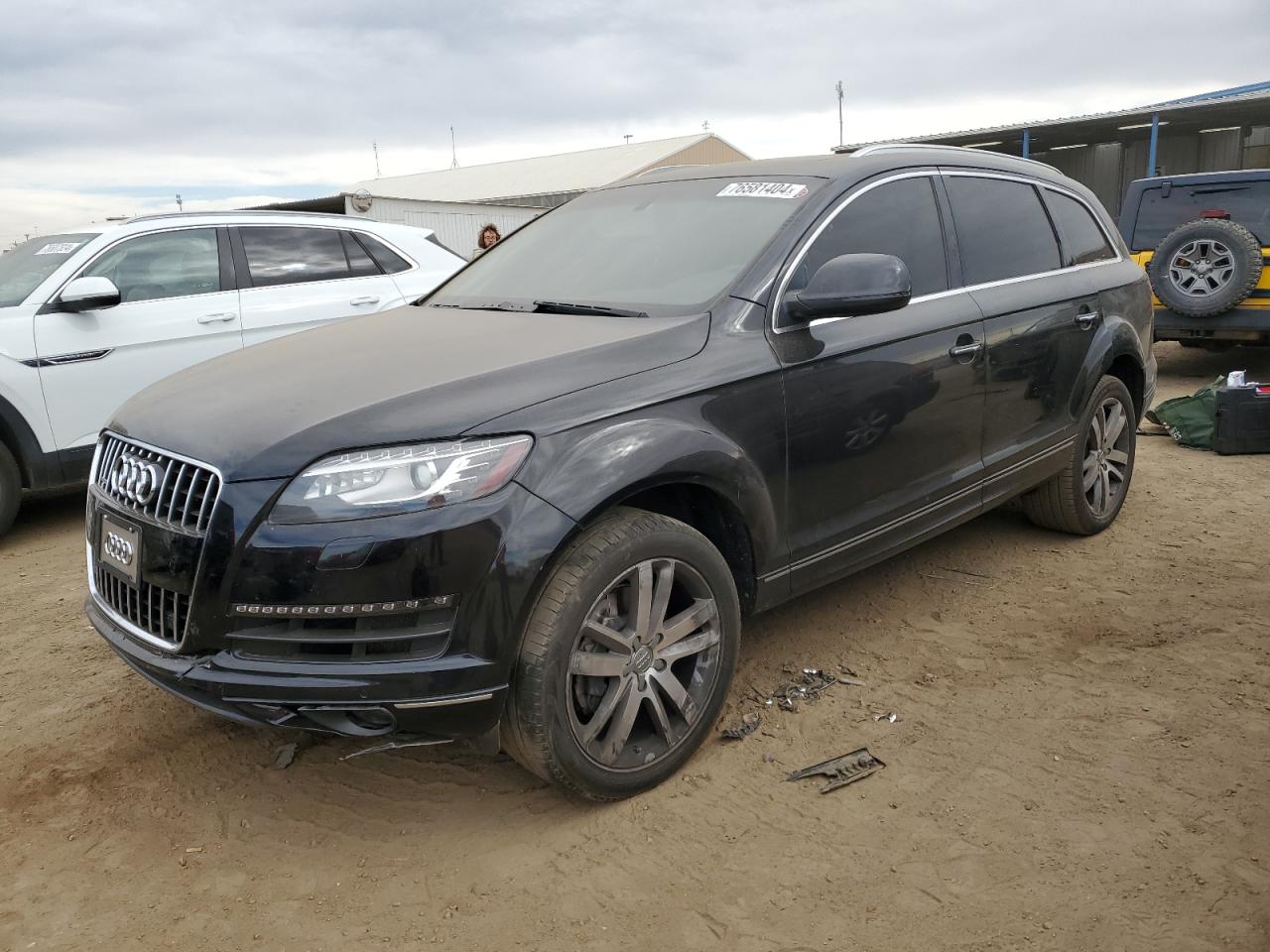 2014 Audi Q7 VIN WA1LGAFEXED001104