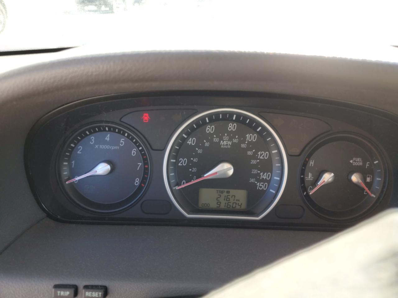 2008 Hyundai Sonata VIN 5NPET46CX8H361059 Copart auction photo, vandalism damage thumbnail 9
