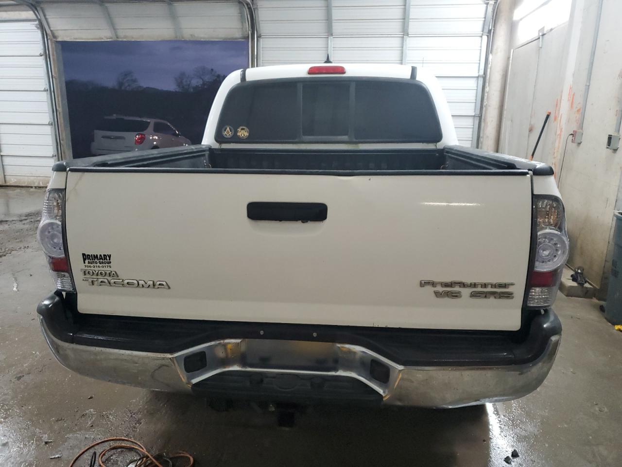 2014 Toyota Tacoma VIN 3TMJU4GN3EM163330 Copart auction photo, front end / undercarriage damage thumbnail 6