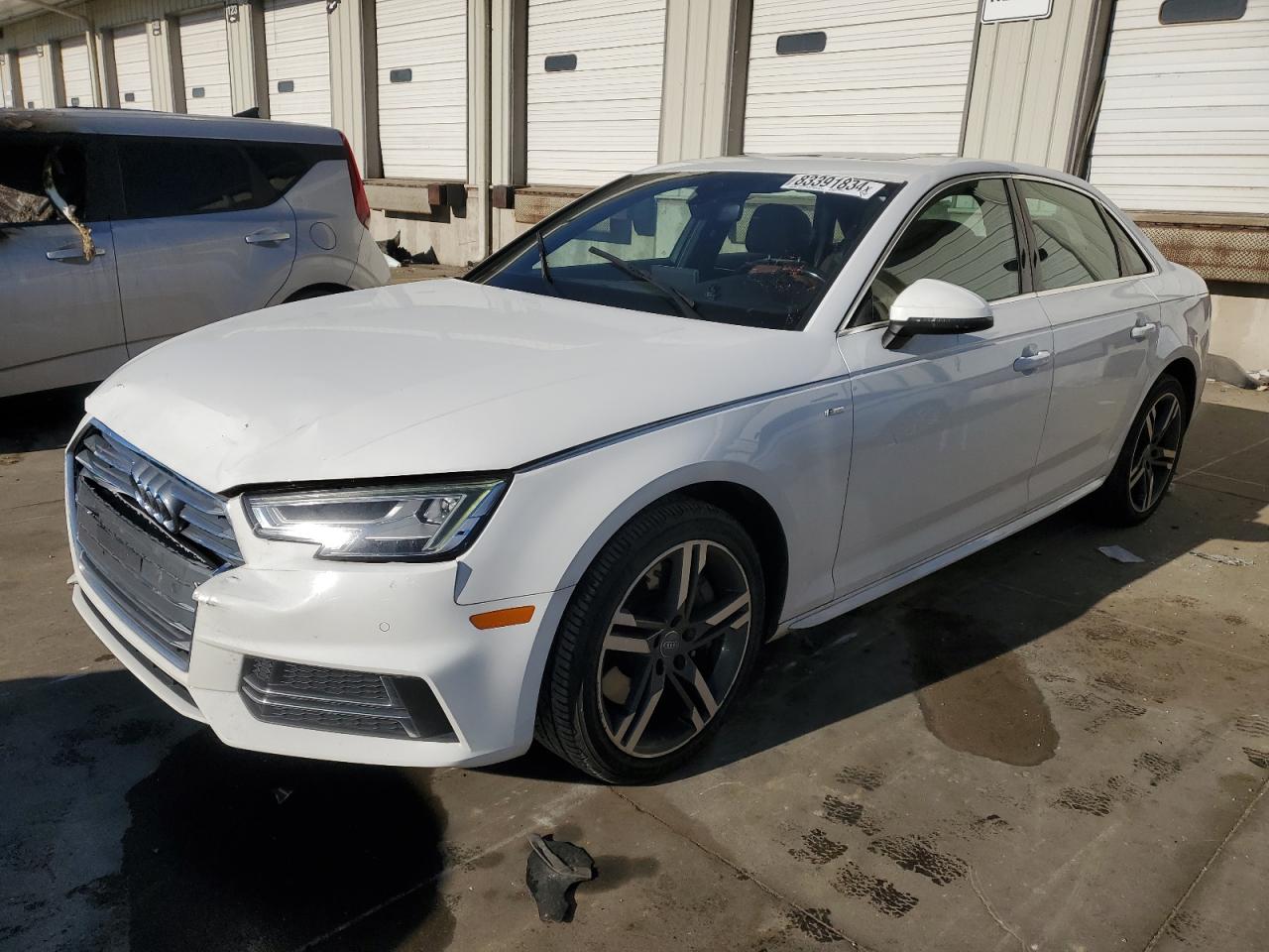 2017 Audi A4 VIN WAUENAF40HN016377