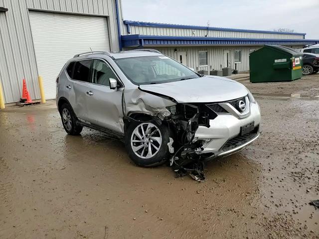 2014 Nissan Rogue VIN 5N1AT2MV5EC791771 Copart auction photo, front end / side damage thumbnail 12