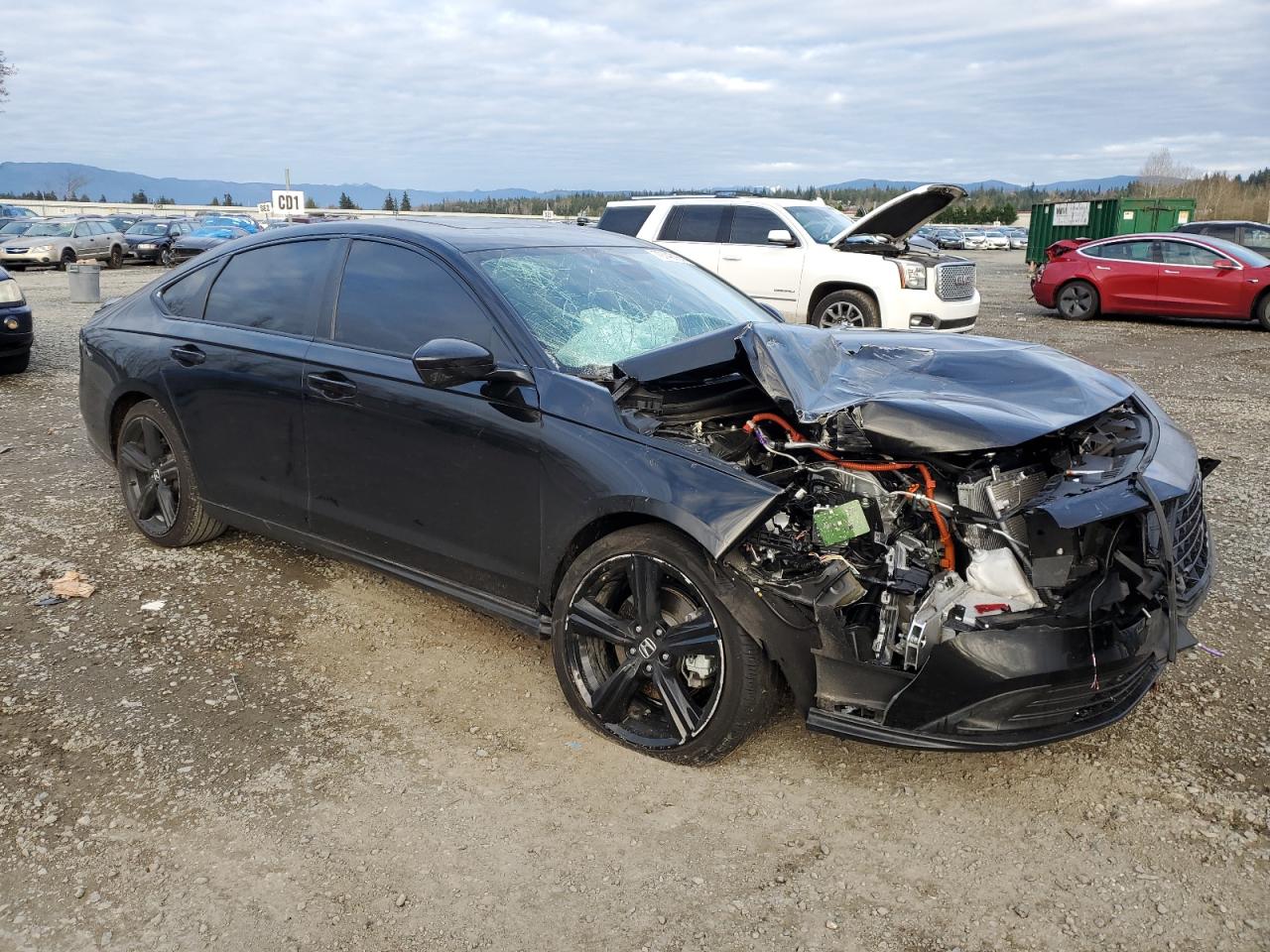 2024 Honda Accord VIN 1HGCY2F5XRA003680 Copart auction photo, front end damage thumbnail 4