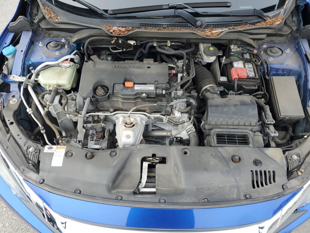 2016 Honda Civic VIN 19XFC2F56GE220471 Copart auction photo, front end damage thumbnail 11