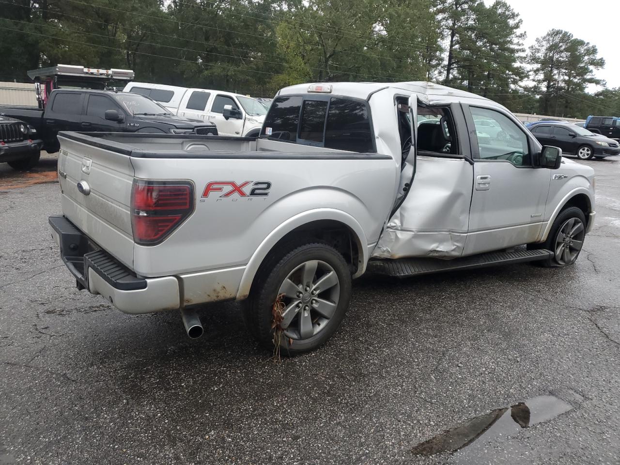 2014 Ford F-150 VIN 1FTFW1CT7EKD14275 Copart auction photo, all over damage thumbnail 3