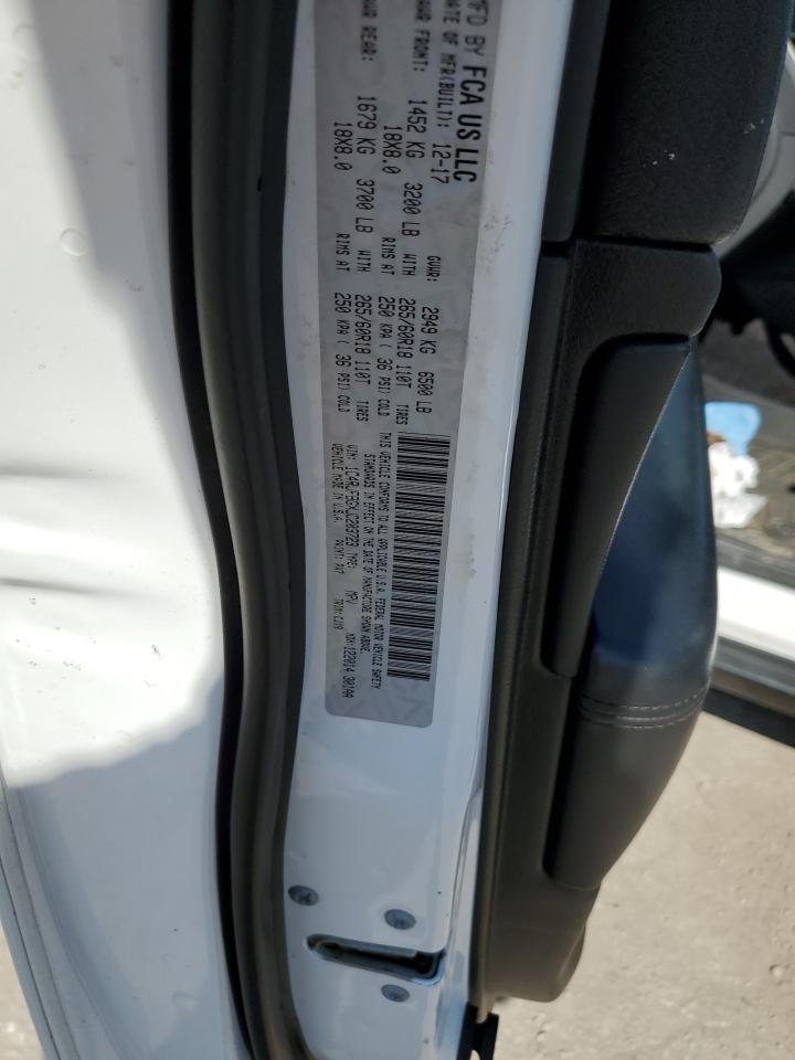 2018 Jeep Grand Cherokee VIN 1C4RJFBGXJC203723 Copart auction photo, front end / side damage thumbnail 13