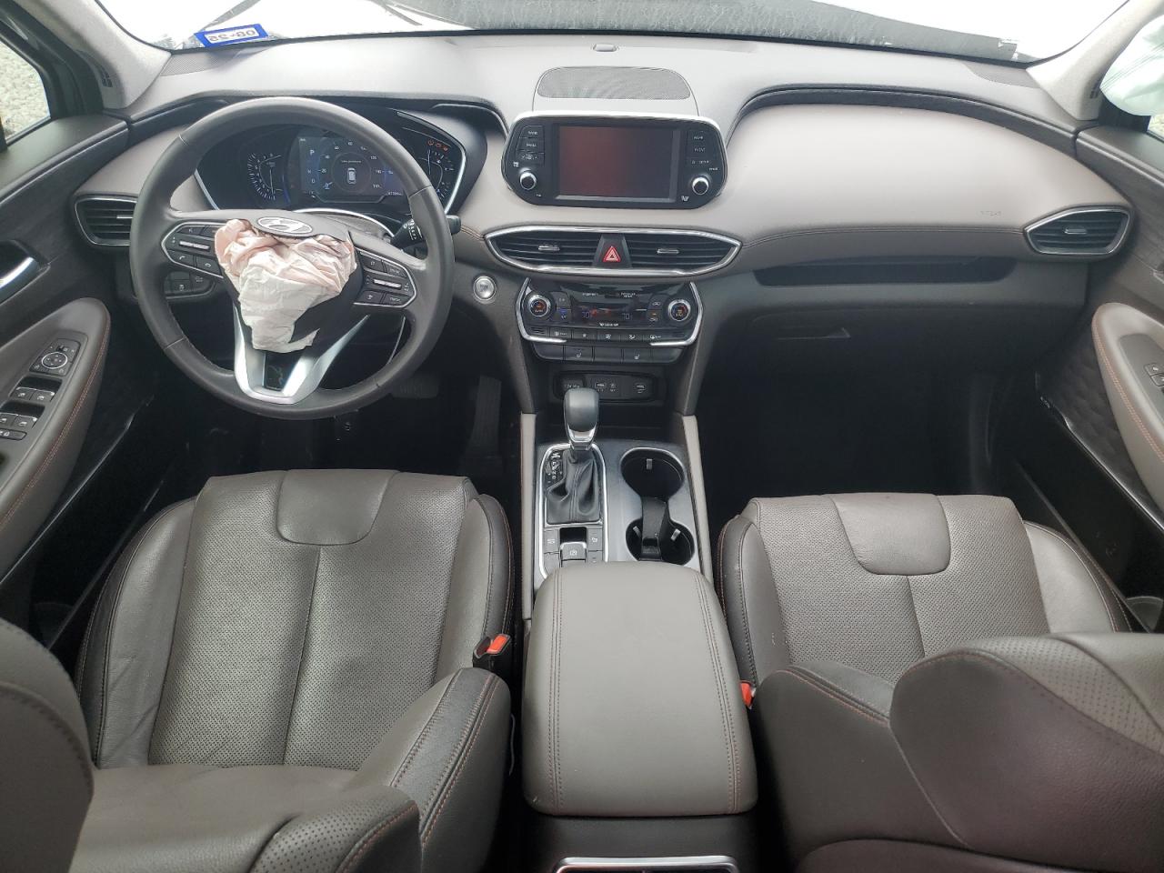 2019 Hyundai Santa Fe VIN 5NMS53AD5KH116648 Copart auction photo, front end damage thumbnail 8