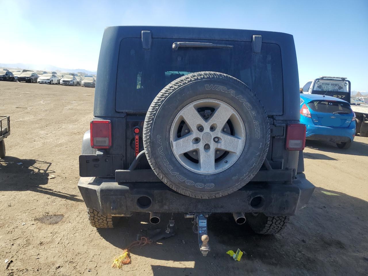 2013 Jeep Wrangler VIN 1C4BJWDG6DL676540 Copart auction photo, front end damage thumbnail 6