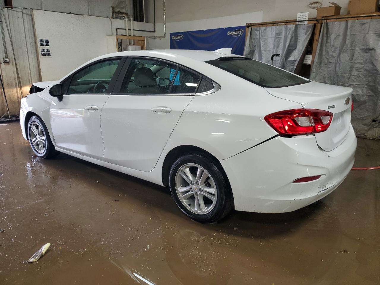 2017 Chevrolet Cruze VIN 1G1BE5SM8H7149419 Copart auction photo, front end / side damage thumbnail 2