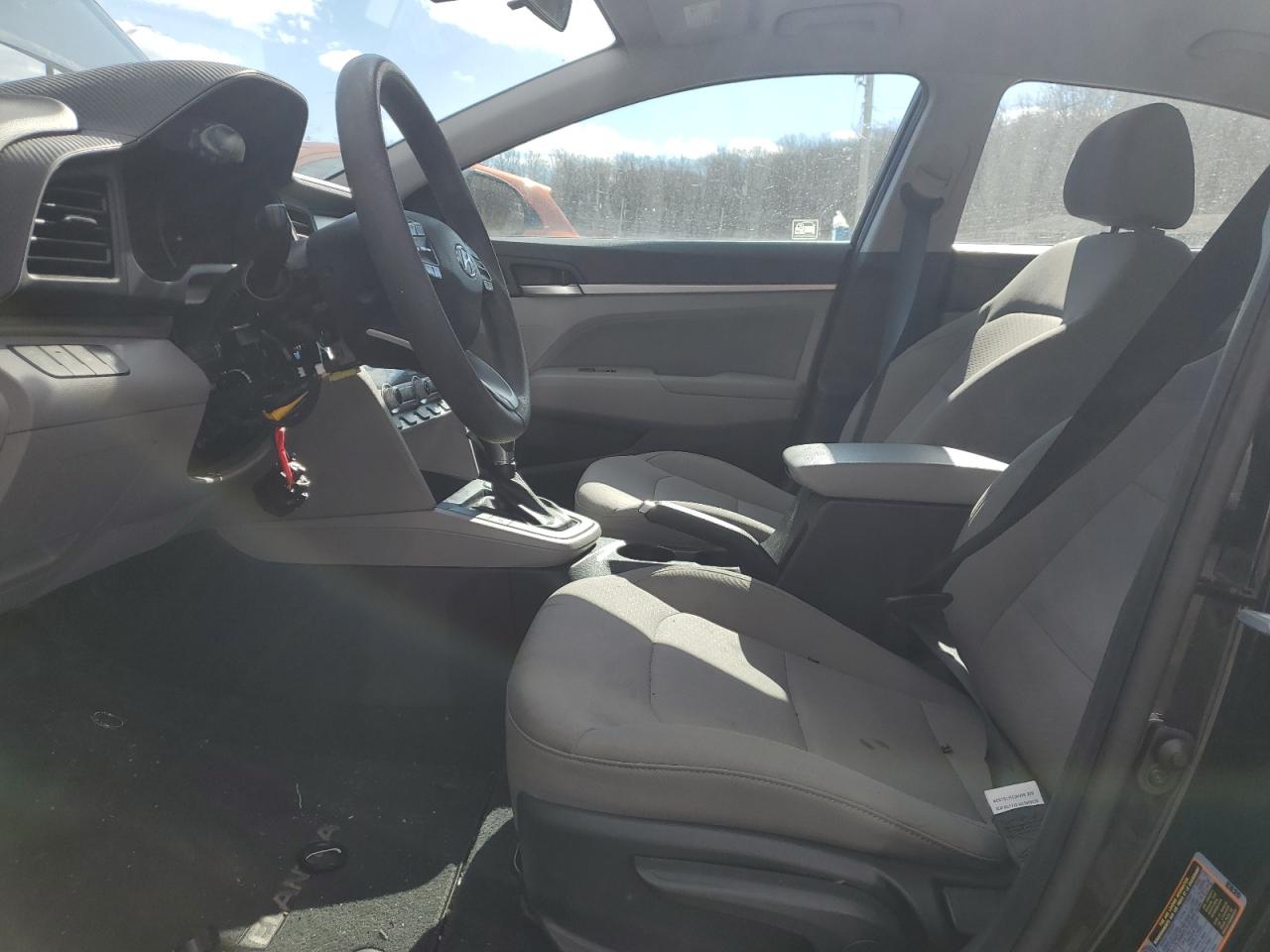 2020 Hyundai Elantra VIN 5NPD84LF2LH549434 Copart auction photo, vandalism damage thumbnail 7