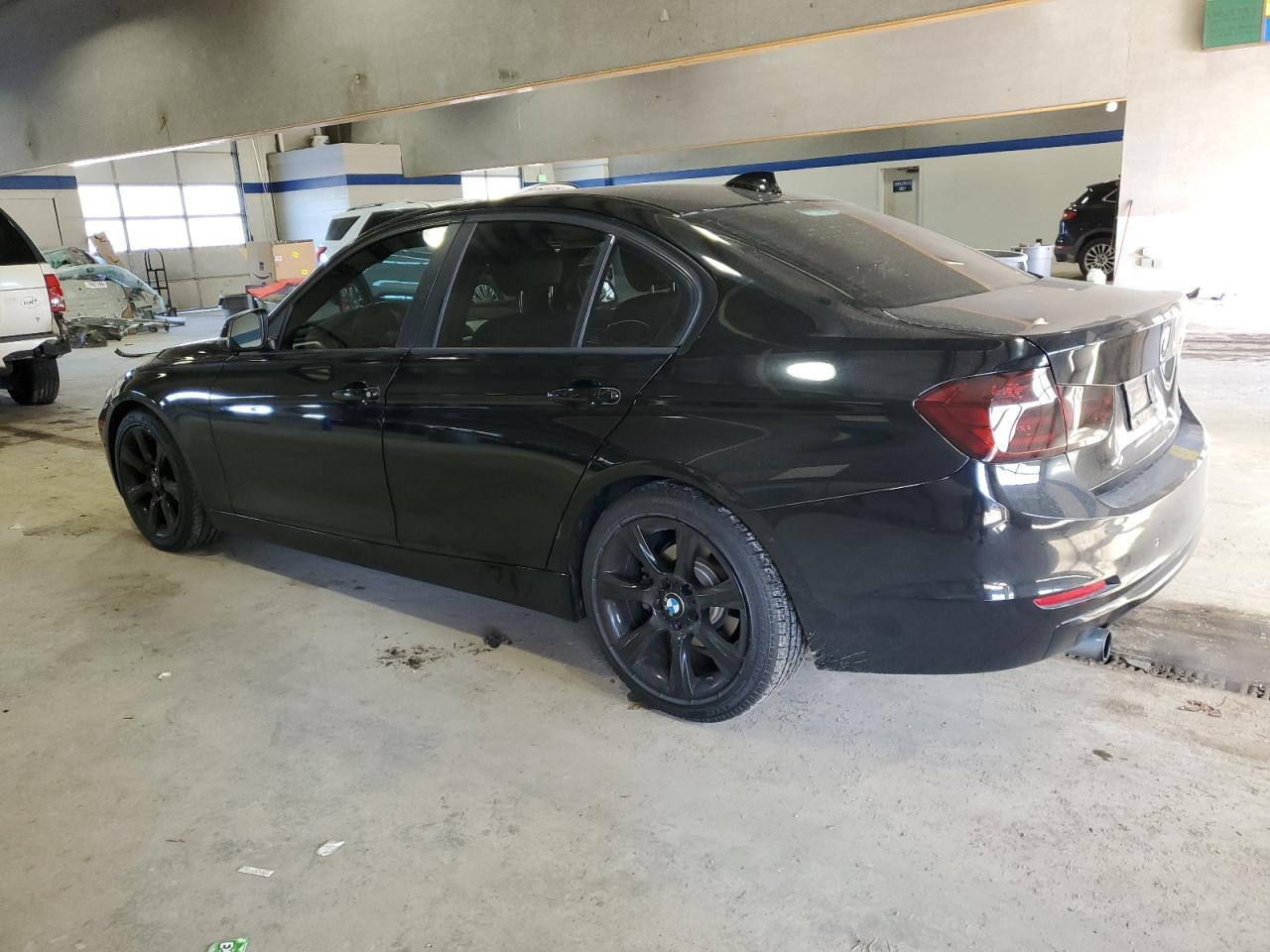 2013 BMW 3er VIN WBA3B1C51DF078369 Copart auction photo, rear end / side damage thumbnail 2